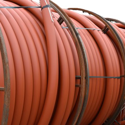 3" SDR13.5 HDPE ORANGE W/1100# PULL TAPE X 1,000'