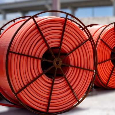 1.25" SDR11 HDPE ORANGE W/1100# PULL TAPE X 5,000'