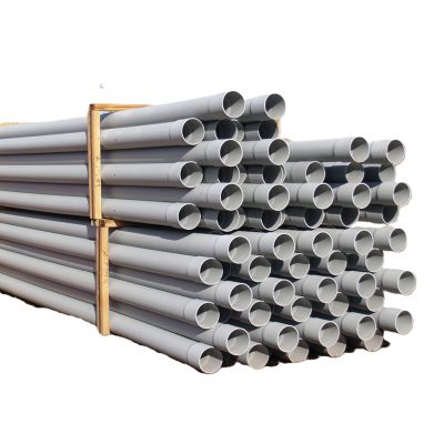 3" X 10 FEET  SCHEDULE 40 PVC GRAY W/ONE BELLED UL LISTED