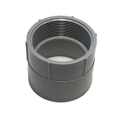 1" SCH40 PVC FEMALE ADAPTER, UL LISTED, GRAY